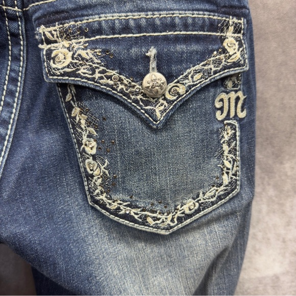 Miss Me Denim Jeans Boot Cut Size 30 - Picture 3 of 8
